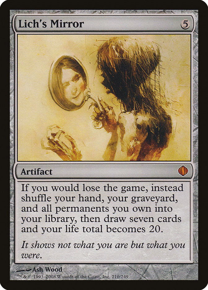 Lich's Mirror [Shards of Alara] MTG Single Magic: The Gathering | Red Claw Gaming