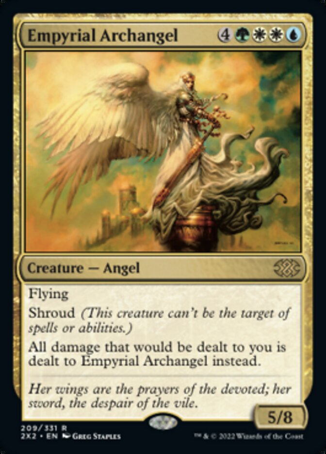 Empyrial Archangel [Double Masters 2022] MTG Single Magic: The Gathering    | Red Claw Gaming