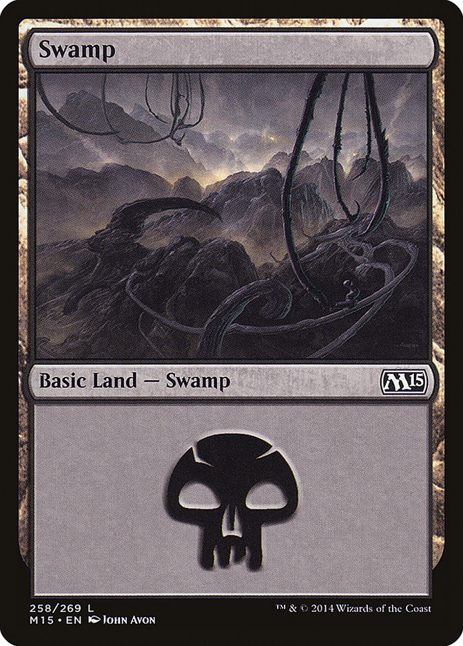 Swamp (258) [Magic 2015] MTG Single Magic: The Gathering | Red Claw Gaming