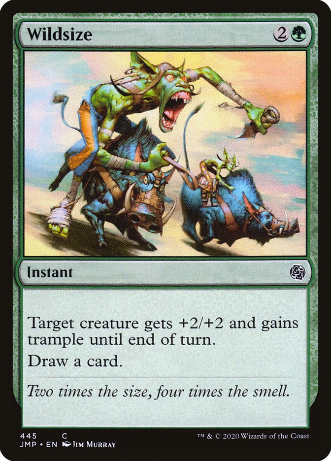 Wildsize [Jumpstart] MTG Single Magic: The Gathering | Red Claw Gaming