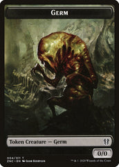 Faerie Rogue // Germ Double-Sided Token [Zendikar Rising Commander Tokens] MTG Single Magic: The Gathering | Red Claw Gaming