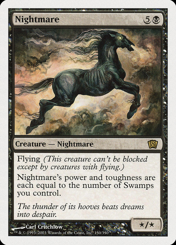 Nightmare [Eighth Edition] MTG Single Magic: The Gathering | Red Claw Gaming