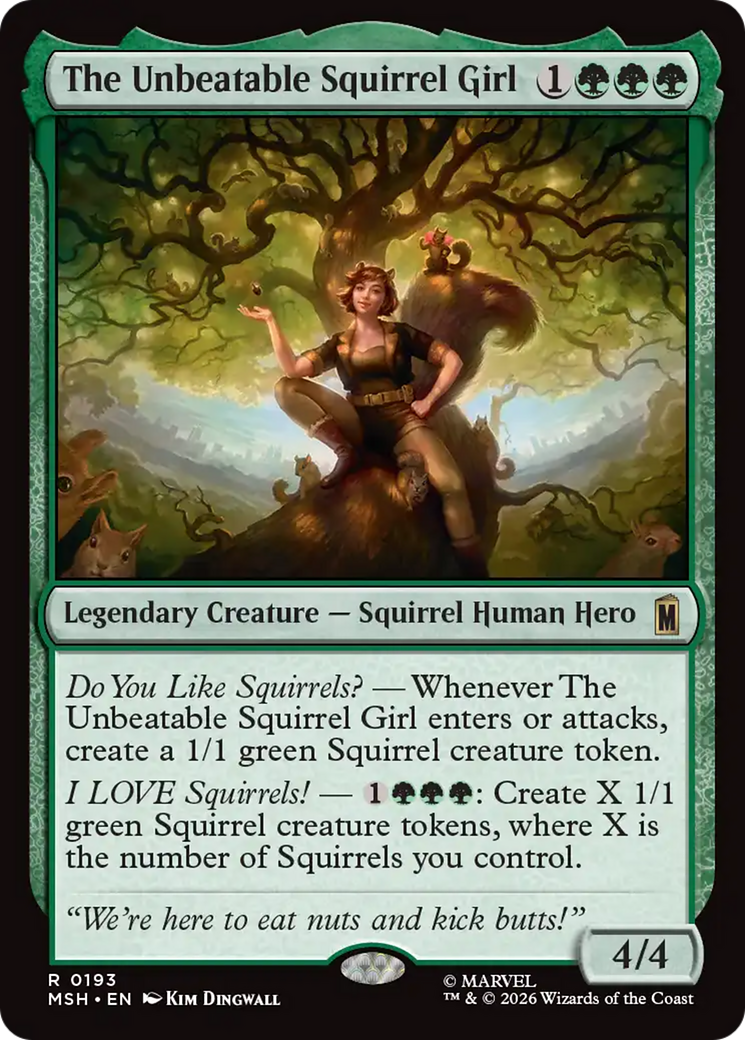 The Unbeatable Squirrel Girl [Marvel Super Heroes] | Red Claw Gaming