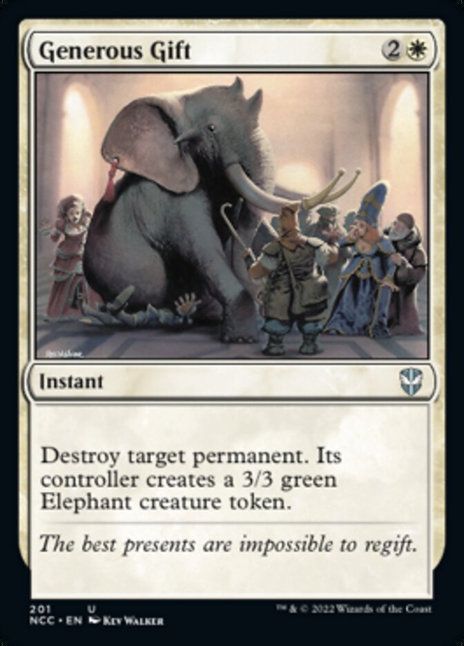 Generous Gift [Streets of New Capenna Commander] MTG Single Magic: The Gathering | Red Claw Gaming