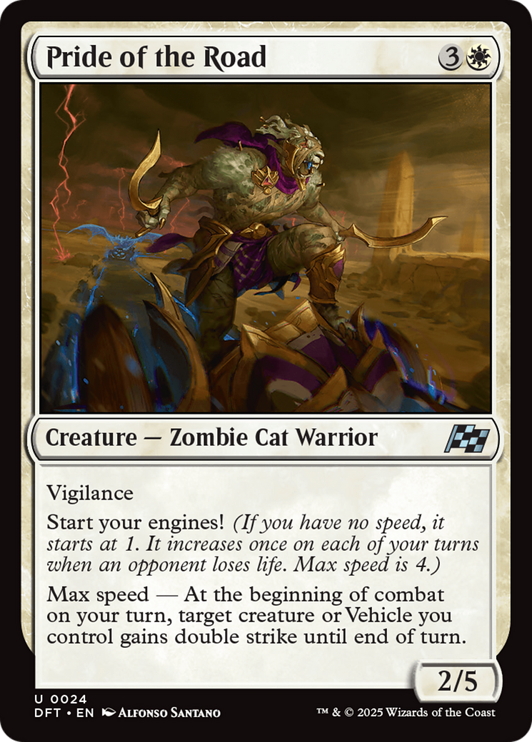 Pride of the Road [Aetherdrift] MTG Single Magic: The Gathering | Red Claw Gaming