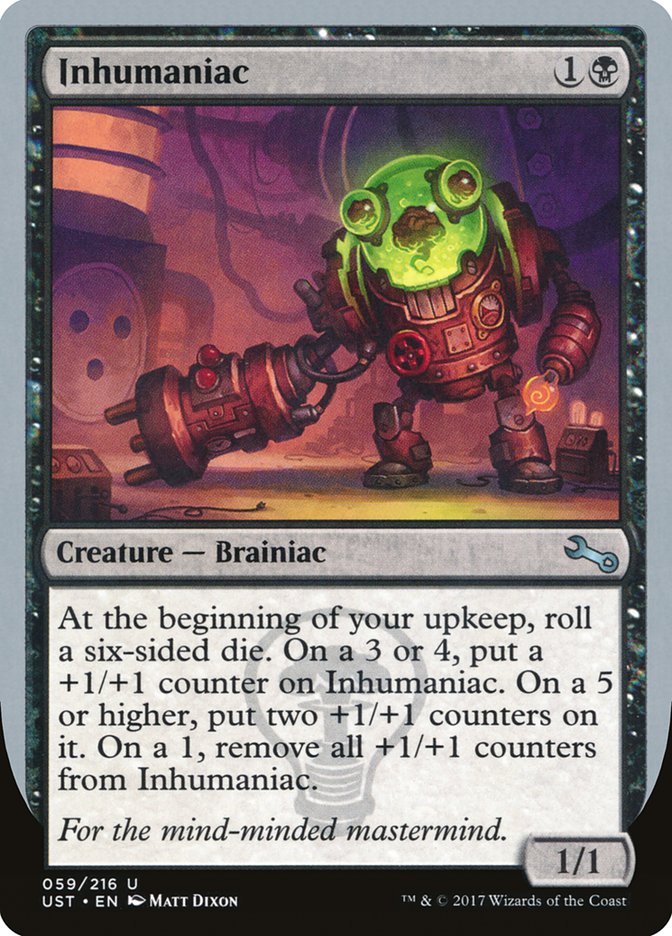 Inhumaniac [Unstable] MTG Single Magic: The Gathering | Red Claw Gaming