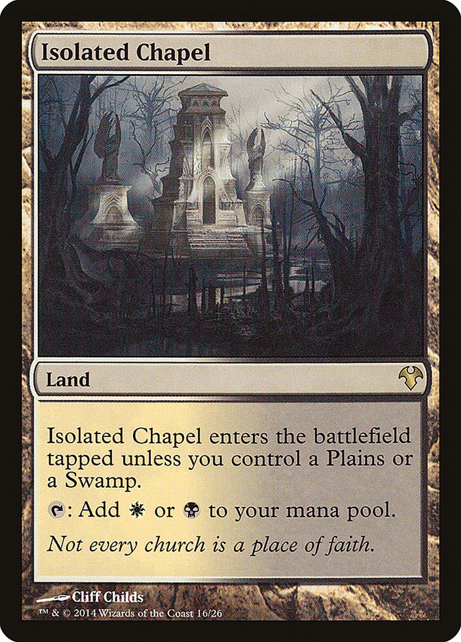 Isolated Chapel [Modern Event Deck 2014] MTG Single Magic: The Gathering | Red Claw Gaming