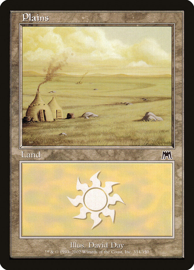 Plains (334) [Onslaught] MTG Single Magic: The Gathering | Red Claw Gaming