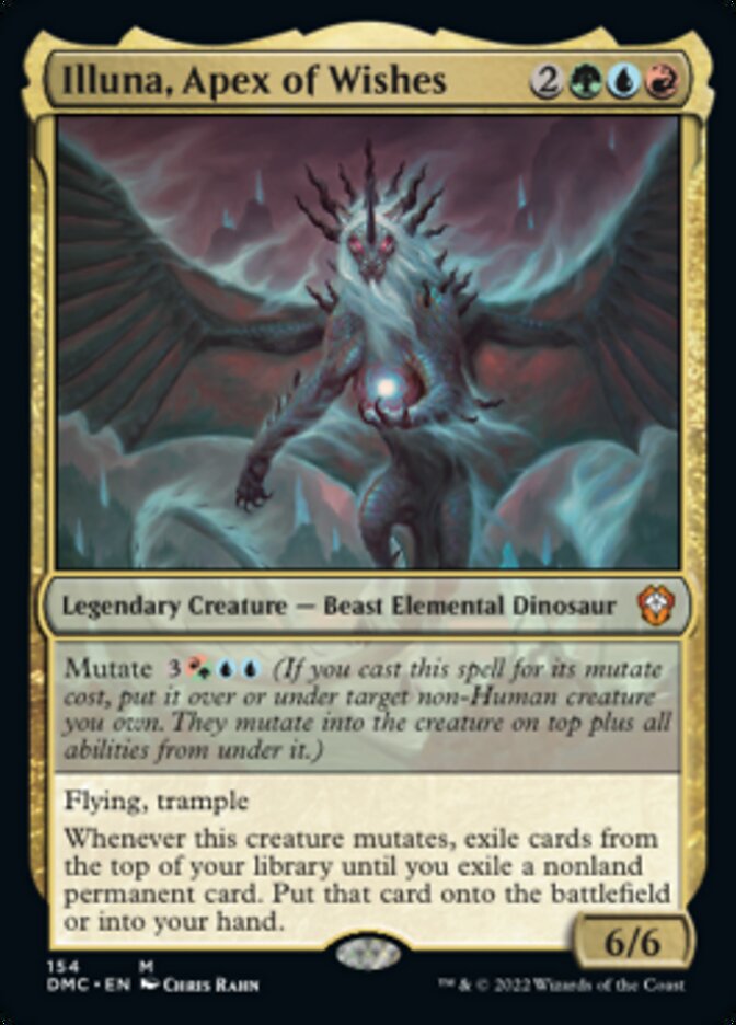 Illuna, Apex of Wishes [Dominaria United Commander] MTG Single Magic: The Gathering | Red Claw Gaming