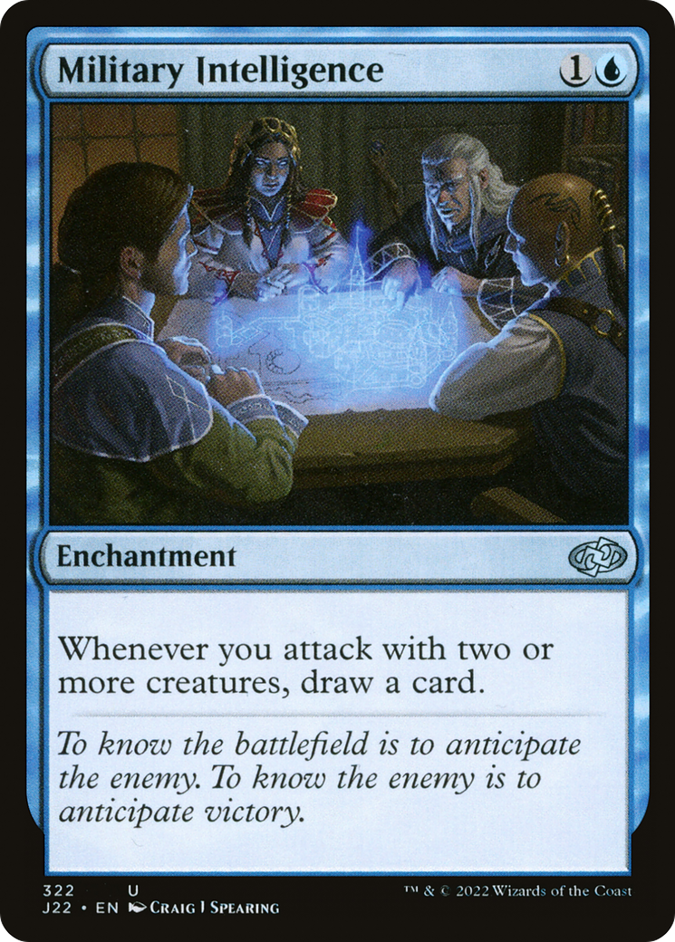 Military Intelligence [Jumpstart 2022] MTG Single Magic: The Gathering | Red Claw Gaming