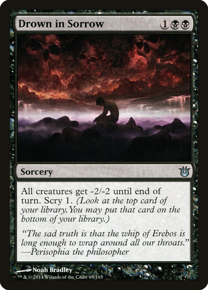 Drown in Sorrow [Born of the Gods] MTG Single Magic: The Gathering | Red Claw Gaming