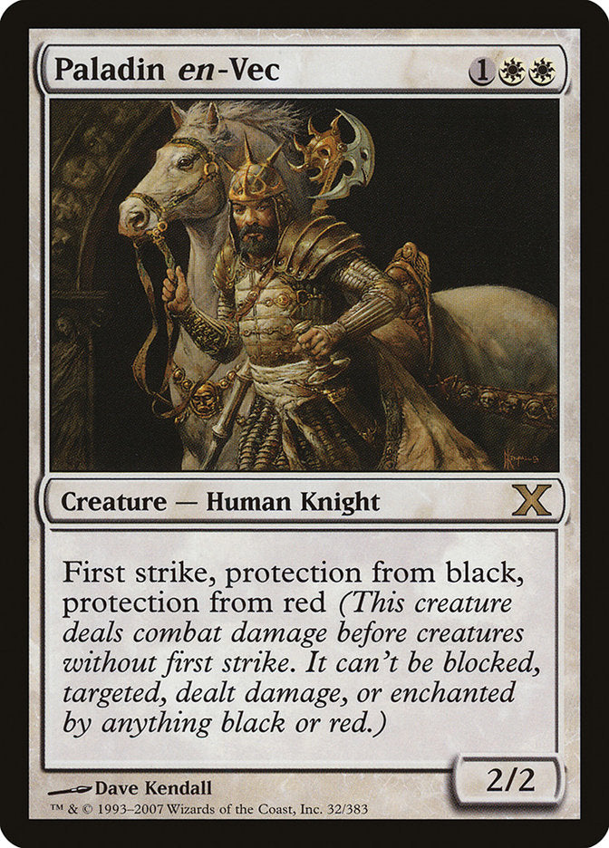 Paladin en-Vec [Tenth Edition] MTG Single Magic: The Gathering | Red Claw Gaming