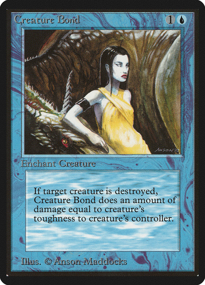 Creature Bond [Beta Edition] MTG Single Magic: The Gathering | Red Claw Gaming