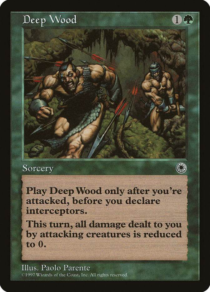 Deep Wood [Portal] MTG Single Magic: The Gathering | Red Claw Gaming
