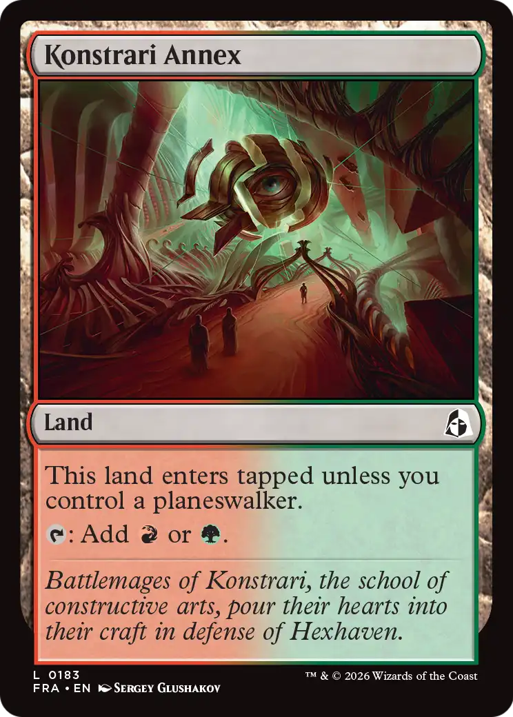 Konstrari Annex [Reality Fracture] | Red Claw Gaming