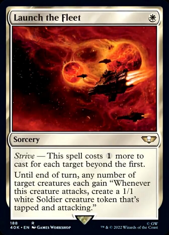 Launch the Fleet [Warhammer 40,000] MTG Single Magic: The Gathering | Red Claw Gaming
