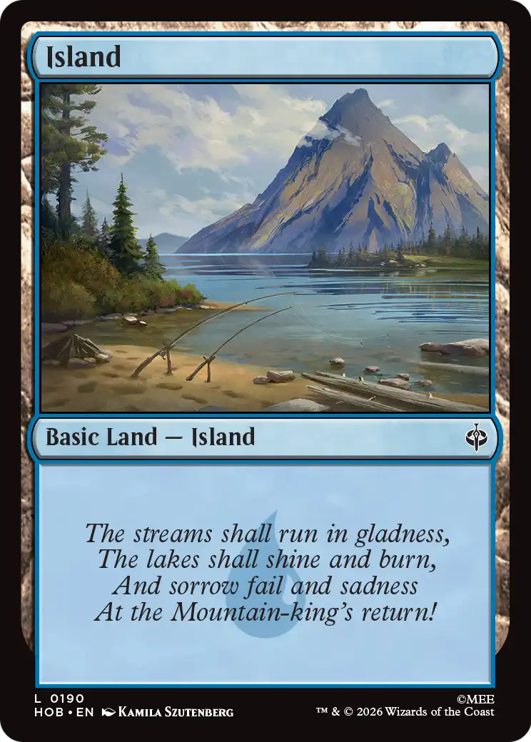 Island (0190) [The Hobbit] | Red Claw Gaming