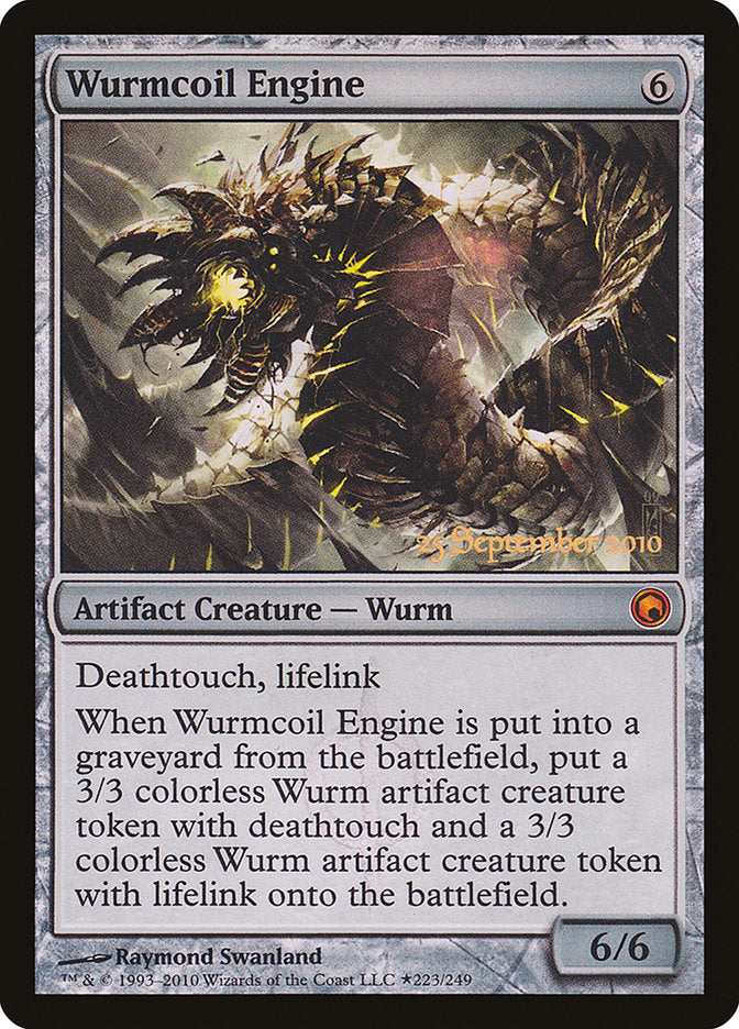 Wurmcoil Engine [Scars of Mirrodin Prerelease Promos] MTG Single Magic: The Gathering | Red Claw Gaming