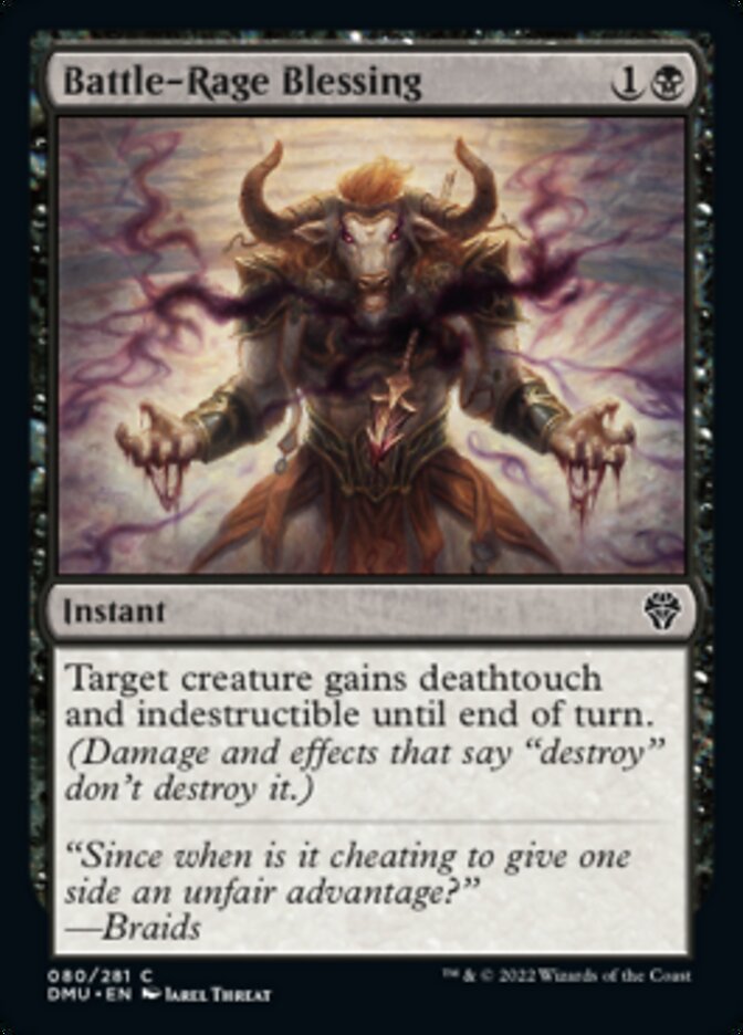 Battle-Rage Blessing [Dominaria United] MTG Single Magic: The Gathering | Red Claw Gaming