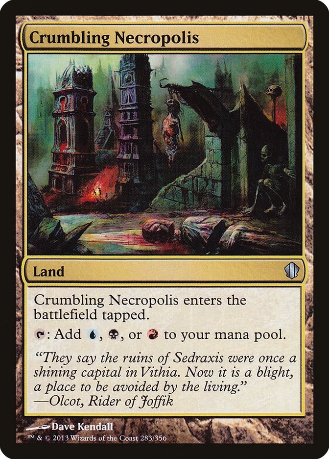 Crumbling Necropolis [Commander 2013] MTG Single Magic: The Gathering | Red Claw Gaming