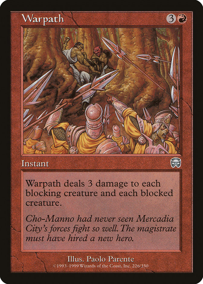 Warpath [Mercadian Masques] MTG Single Magic: The Gathering | Red Claw Gaming