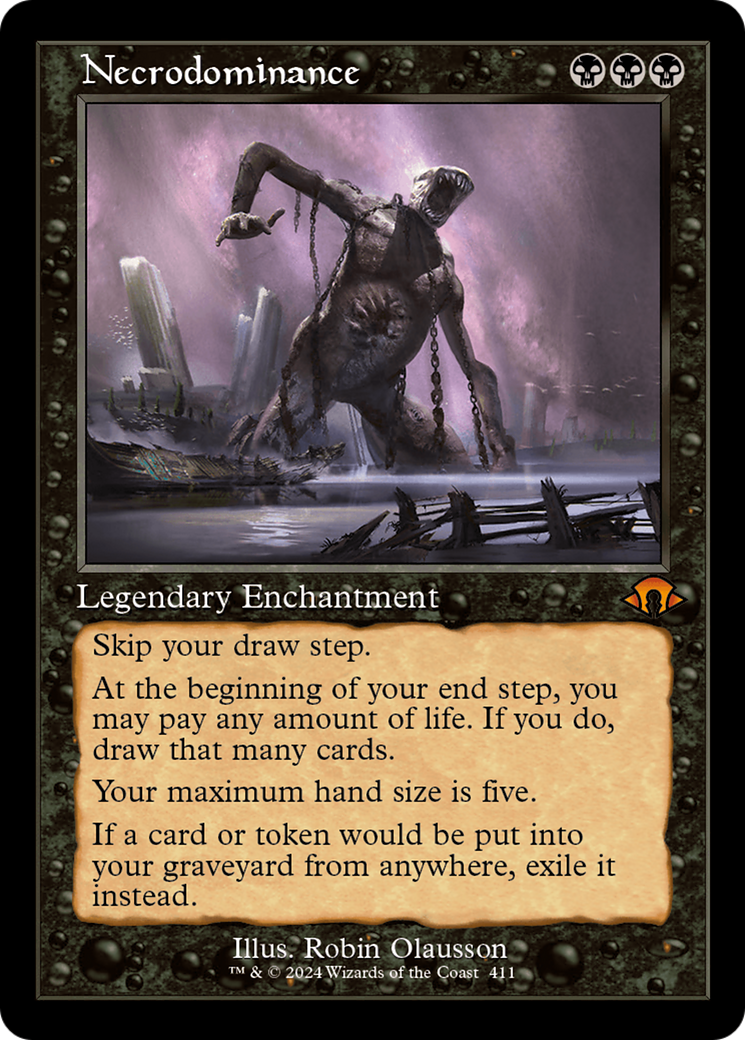 Necrodominance (Retro) [Modern Horizons 3] MTG Single Magic: The Gathering | Red Claw Gaming