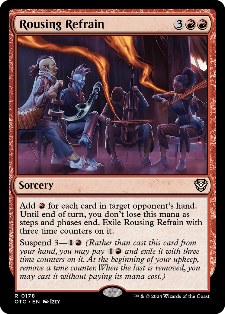 Rousing Refrain [Outlaws of Thunder Junction Commander] MTG Single Magic: The Gathering | Red Claw Gaming