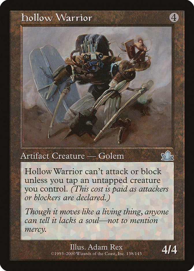 Hollow Warrior [Prophecy] MTG Single Magic: The Gathering | Red Claw Gaming