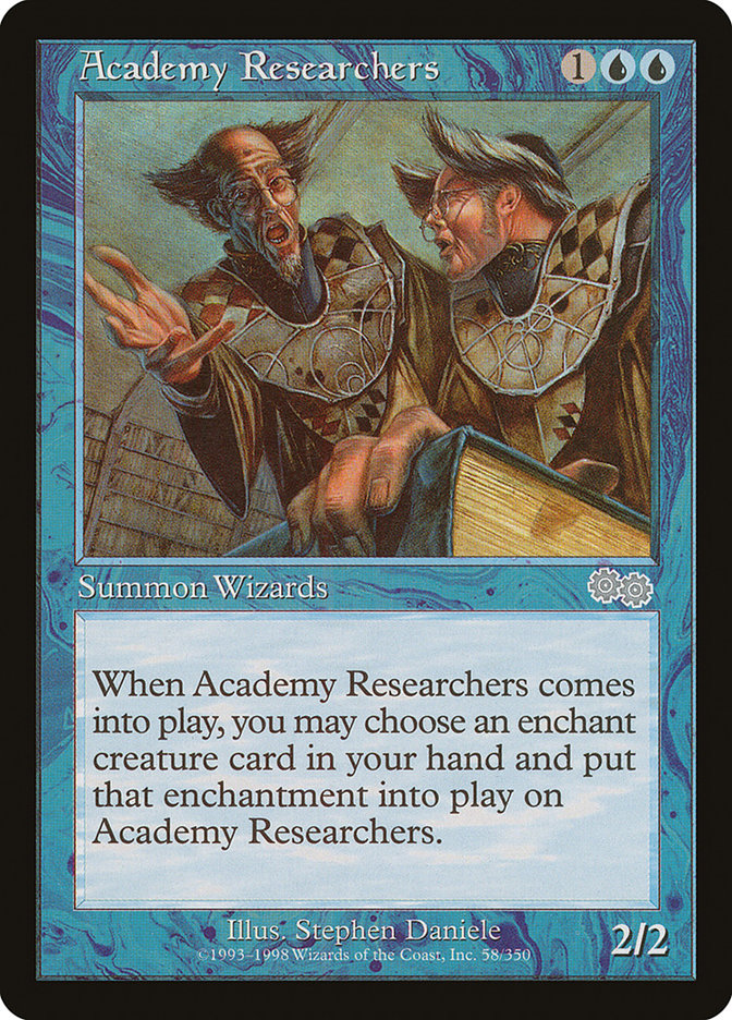 Academy Researchers [Urza's Saga] MTG Single Magic: The Gathering | Red Claw Gaming