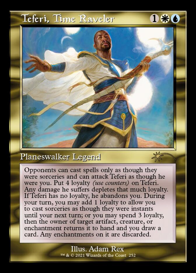 Teferi, Time Raveler (Retro) [Secret Lair Drop Series] MTG Single Magic: The Gathering | Red Claw Gaming