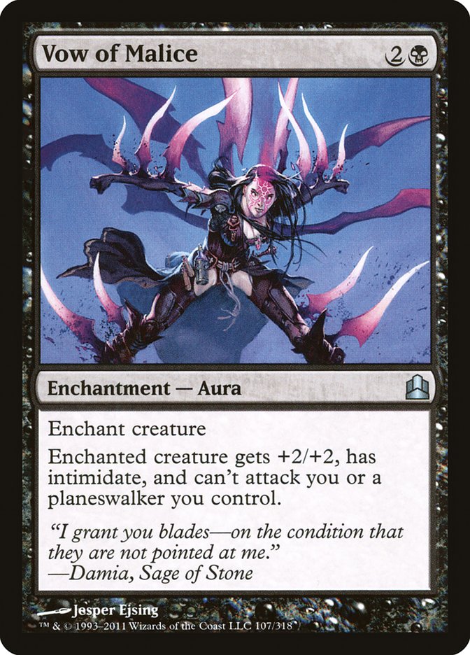 Vow of Malice [Commander 2011] MTG Single Magic: The Gathering | Red Claw Gaming