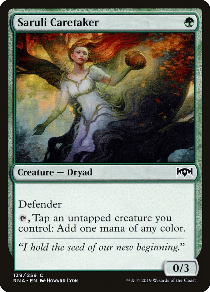 Saruli Caretaker [Ravnica Allegiance] MTG Single Magic: The Gathering | Red Claw Gaming