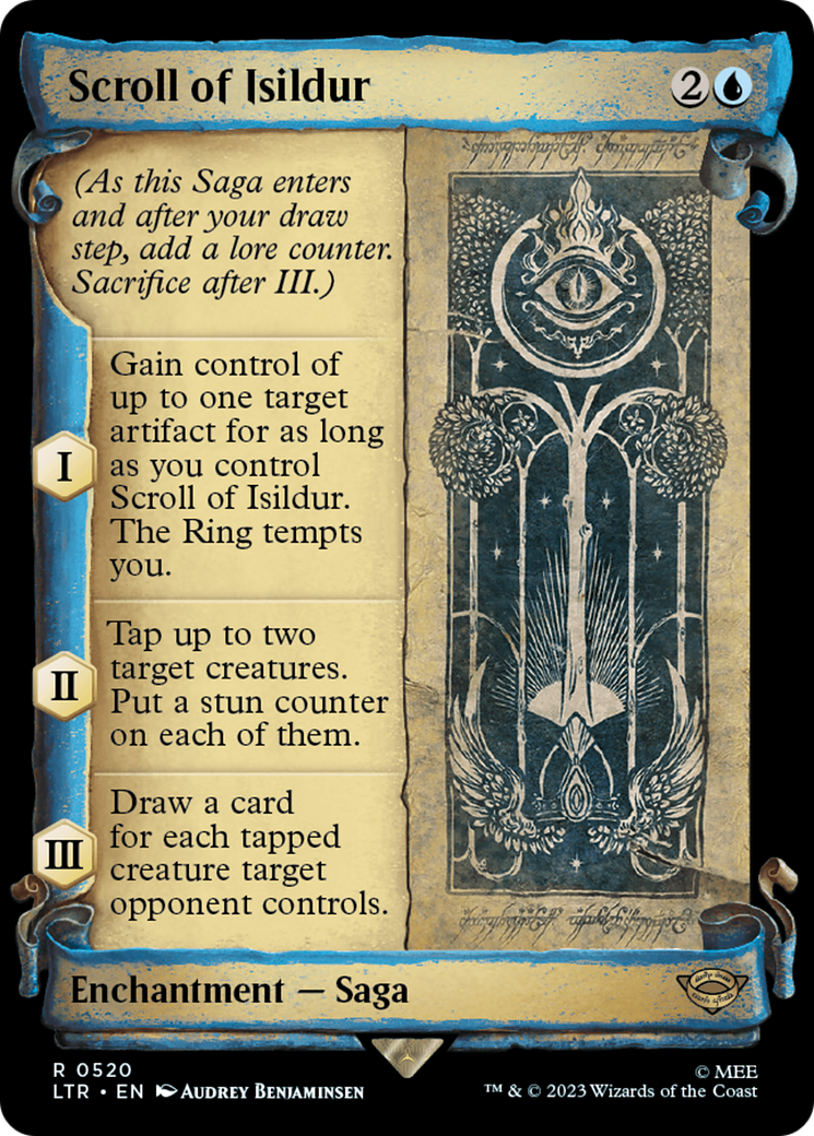 Scroll of Isildur [The Lord of the Rings: Tales of Middle-Earth Showcase Scrolls] MTG Single Magic: The Gathering | Red Claw Gaming