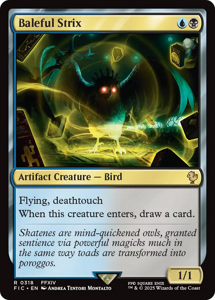 Baleful Strix [FINAL FANTASY Commander] MTG Single Magic: The Gathering | Red Claw Gaming