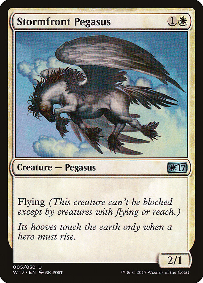 Stormfront Pegasus [Welcome Deck 2017] MTG Single Magic: The Gathering | Red Claw Gaming