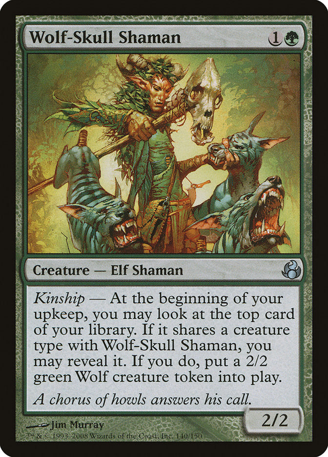Wolf-Skull Shaman [Morningtide] MTG Single Magic: The Gathering | Red Claw Gaming