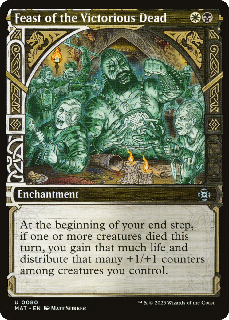 Feast of the Victorious Dead (Showcase) [March of the Machine: The Aftermath] MTG Single Magic: The Gathering | Red Claw Gaming