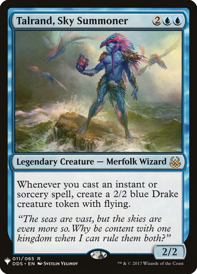 Talrand, Sky Summoner [Mystery Booster] MTG Single Magic: The Gathering | Red Claw Gaming