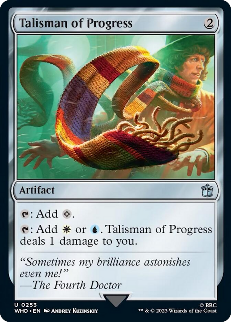 Talisman of Progress [Doctor Who] MTG Single Magic: The Gathering | Red Claw Gaming