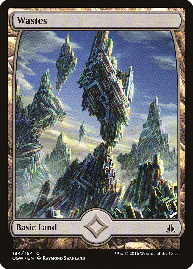 Wastes (184) (Full Art) [Oath of the Gatewatch] MTG Single Magic: The Gathering | Red Claw Gaming