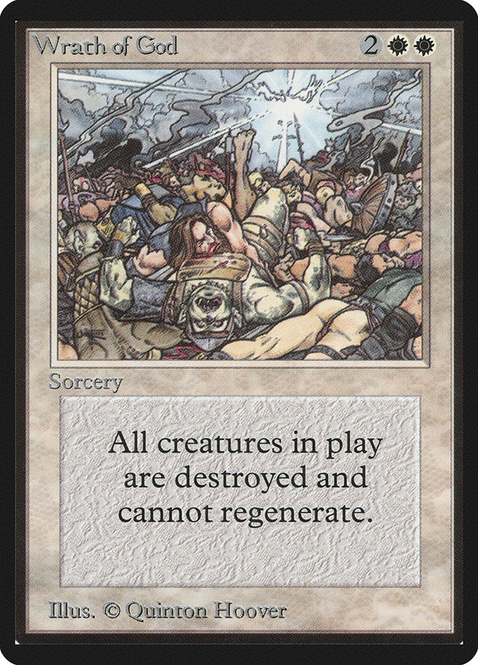 Wrath of God [Beta Edition] MTG Single Magic: The Gathering | Red Claw Gaming