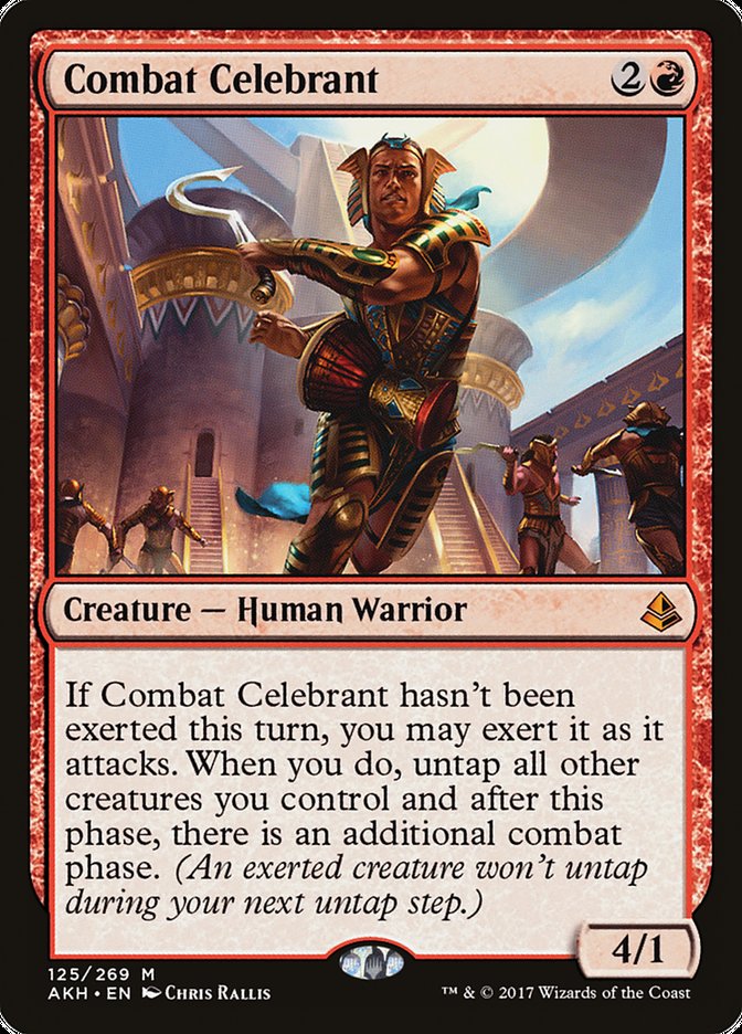 Combat Celebrant [Amonkhet] MTG Single Magic: The Gathering | Red Claw Gaming