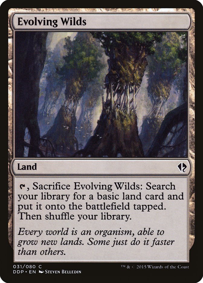 Evolving Wilds [Duel Decks: Zendikar vs. Eldrazi] MTG Single Magic: The Gathering | Red Claw Gaming