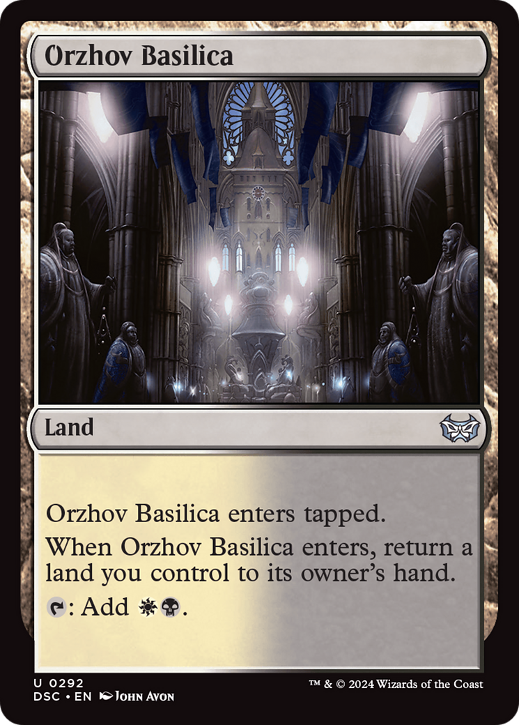 Orzhov Basilica [Duskmourn: House of Horror Commander] MTG Single Magic: The Gathering | Red Claw Gaming