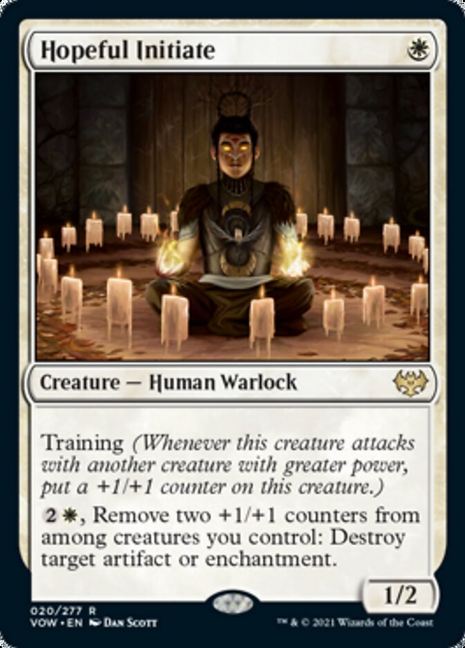 Hopeful Initiate [Innistrad: Crimson Vow] MTG Single Magic: The Gathering | Red Claw Gaming
