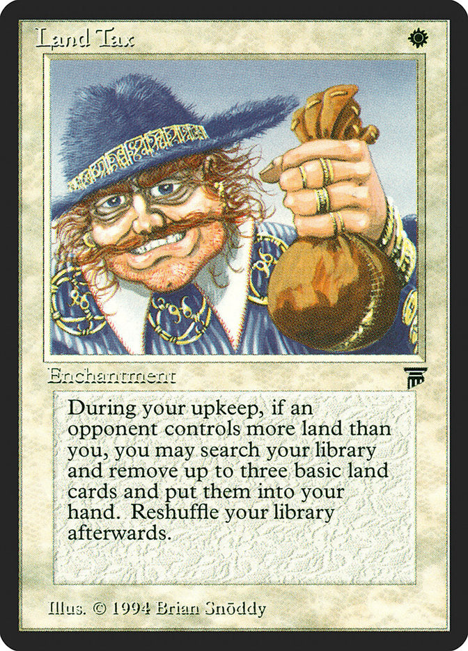Land Tax [Legends] MTG Single Magic: The Gathering | Red Claw Gaming