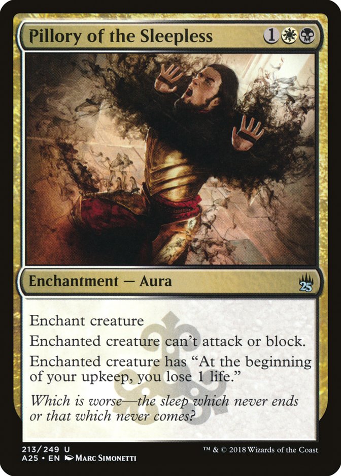 Pillory of the Sleepless [Masters 25] MTG Single Magic: The Gathering | Red Claw Gaming