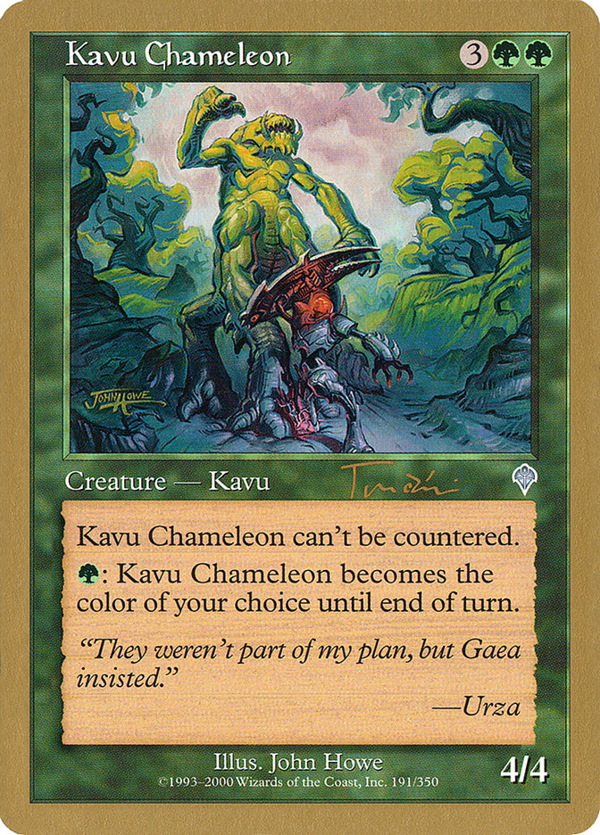Kavu Chameleon (Jan Tomcani) [World Championship Decks 2001] MTG Single Magic: The Gathering | Red Claw Gaming