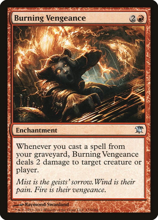 Burning Vengeance [Innistrad] MTG Single Magic: The Gathering | Red Claw Gaming