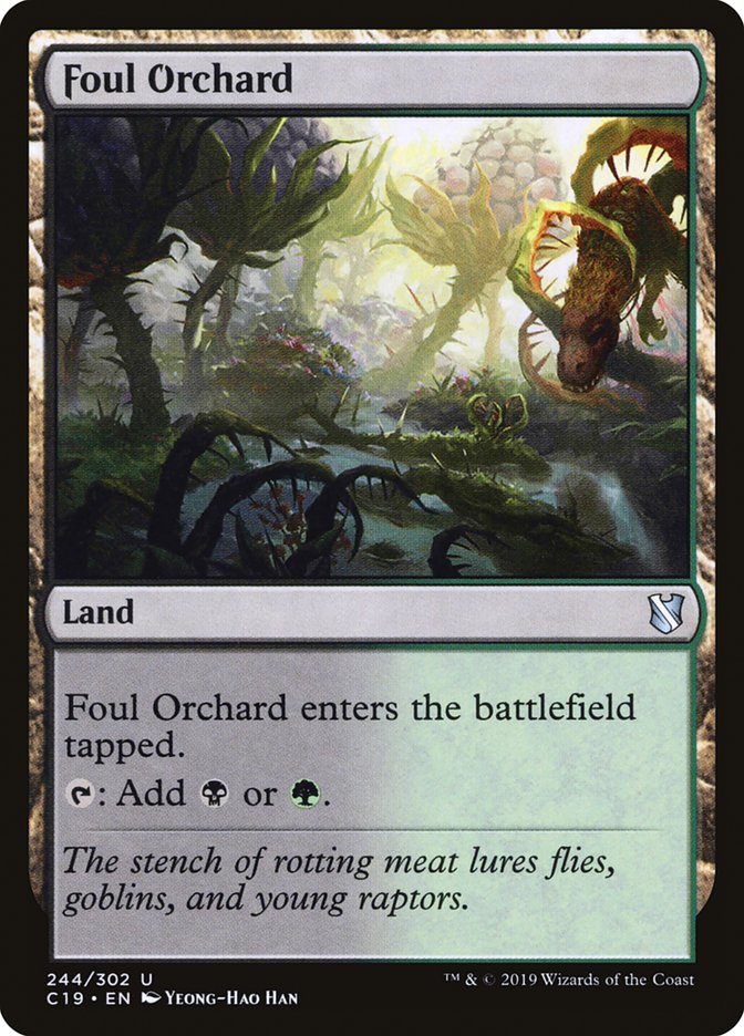 Foul Orchard [Commander 2019] MTG Single Magic: The Gathering | Red Claw Gaming